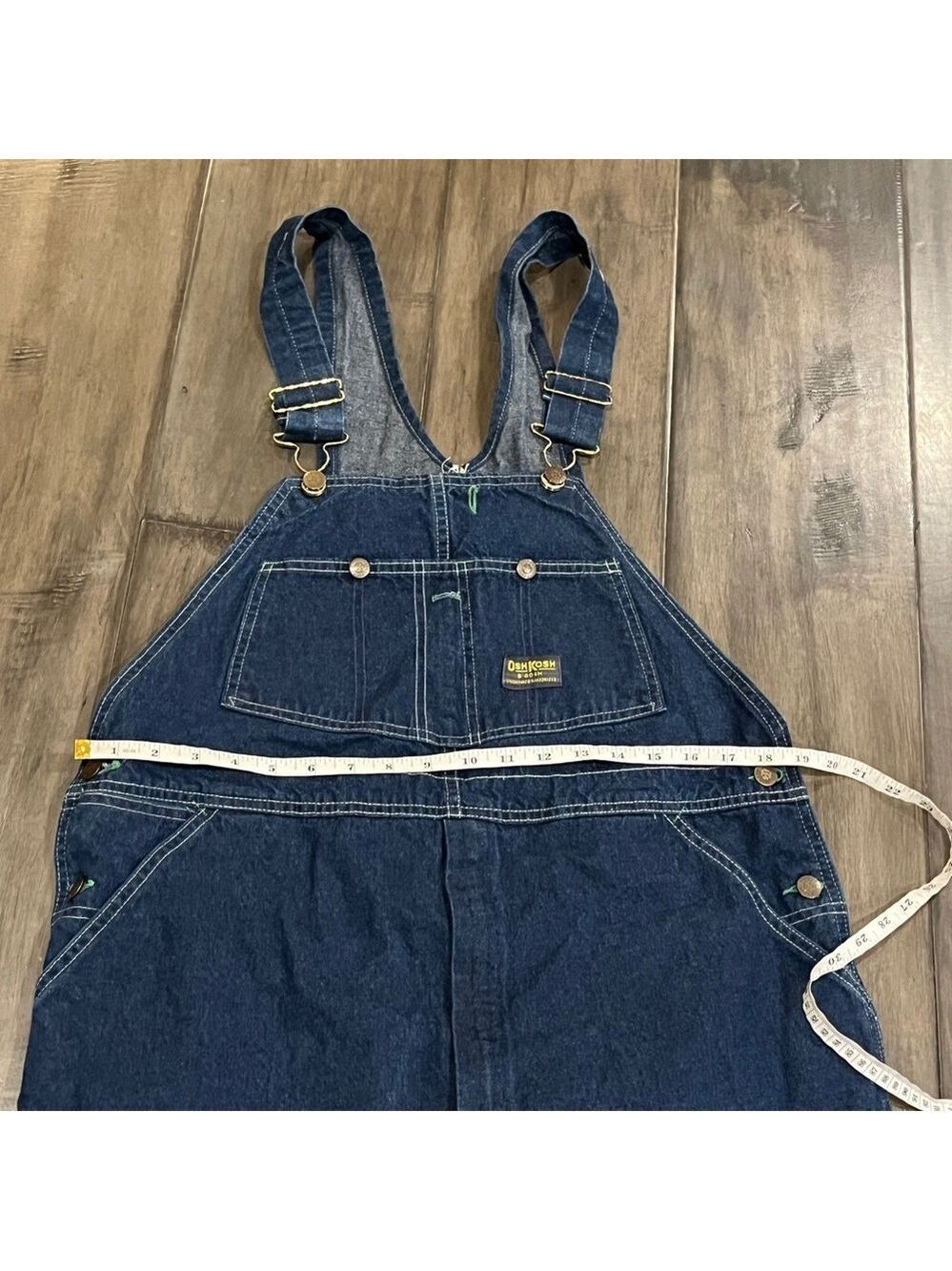 Oshkosh B’Gosh Union Made Sanforized Denim Overalls - Size Medium - Picture 10 of 16